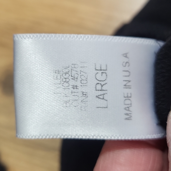 GIBON Black Rayon Fishnet Mesh Upper and Long Sleeve Top Shirt - Picture 13 of 13